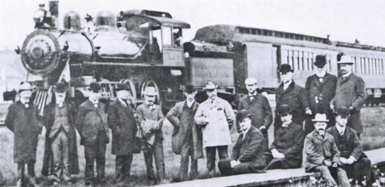 U.S. Steel directors at Ely, 1901